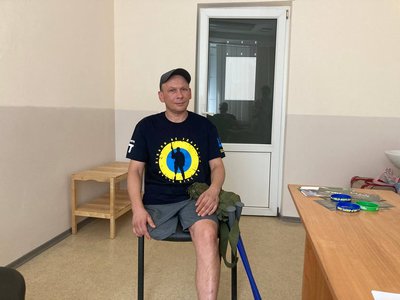 Василь Кирбаба відвідує "Точку взаємодії" у Харкові при Центрі протезування Василь Кирбаба відвідує "Точку взаємодії" у Харкові при Центрі протезування