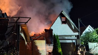 Пошкоджені будинки, гуртожиток і дитсадок: наслідки атаки на Одещину Пошкоджені будинки, гуртожиток і дитсадок: наслідки атаки на Одещину