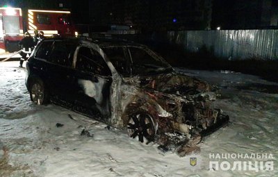 В Одесі за підозрою в підпалі чужої автівки затримали 20-річного хлопця