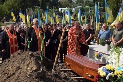 105 бригади тероборони, ЗСУ, похорон, військовий