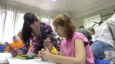 На Полтавщині діти із синдромом Дауна використовуватимуть застосунок для допомоги у спілкуванні На Полтавщині діти із синдромом Дауна використовуватимуть застосунок для допомоги у спілкуванні
