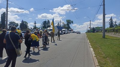 Прощання у Домі печалі, похорон, ЗСУ Прощання у Домі печалі, похорон, ЗСУ
