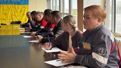 Працівники Трипільської ТЕС долучилися до Радіодиктанту національної єдності 2026 року Працівники Трипільської ТЕС долучилися до Радіодиктанту національної єдності 2026 року