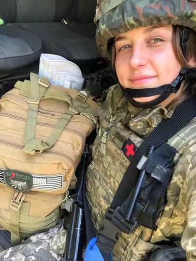 "Дідусь казав, історія повторюється". Бойова медикиня зі Львова про службу у ЗСУ "Дідусь казав, історія повторюється". Бойова медикиня зі Львова про службу у ЗСУ