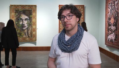 Рустам Давлетов, розписані килими Рустам Давлетов, розписані килими