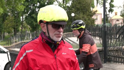З Ужгорода до Києва: учасники всеукраїнського ветеранського велопробігу проїхали через Рівне З Ужгорода до Києва: учасники всеукраїнського ветеранського велопробігу проїхали через Рівне