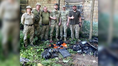 Шість "Шахедів" за одну ніч збили тероборонівці Чернігівщини Шість "Шахедів" за одну ніч збили тероборонівці Чернігівщини