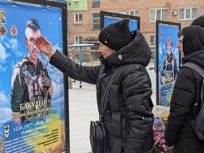 У Терешках на Полтавщині відкрили нові банери на Алеї Героїв У Терешках на Полтавщині відкрили нові банери на Алеї Героїв