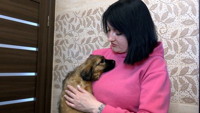 Витягли з водойми: на Вінниччині шукають господарів для врятованого цуценя Витягли з водойми: на Вінниччині шукають господарів для врятованого цуценя