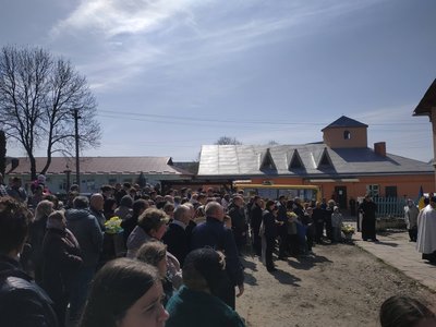 На Тернопільщині відкрили меморіальну дошку Тарасу Казнодію, пам'ять, Теребовлянська громада, 15 квітня 2026 року На Тернопільщині відкрили меморіальну дошку Тарасу Казнодію, пам'ять, Теребовлянська громада, 15 квітня 2026 року