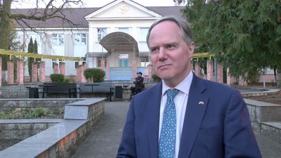 "Я був дуже вражений всім, що бачив": Посол Великої Британії відвідав Рівненський обласний госпіталь ветеранів війни "Я був дуже вражений всім, що бачив": Посол Великої Британії відвідав Рівненський обласний госпіталь ветеранів війни