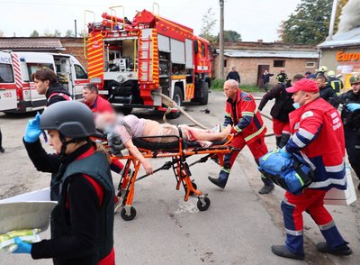 Атака російських БпЛА у Луцьку: є загиблі і травмовані