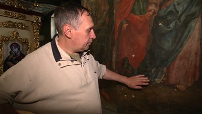 У Свято-Троїцькому соборі у Чернігові виявили живопис, який міг бачити гетьман Іван Мазепа У Свято-Троїцькому соборі у Чернігові виявили живопис, який міг бачити гетьман Іван Мазепа