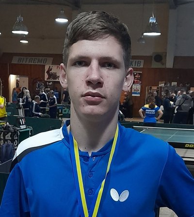 Ілля Левонтюк на чемпіонаті України із паратенісу, 2024 року в Івано - Франківську