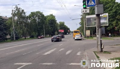 У Полтаві на жінку наїхала маршрутка