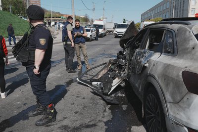 Наслідки атаки "Шахедів" на Харків 22 квітня Наслідки атаки "Шахедів" на Харків 22 квітня