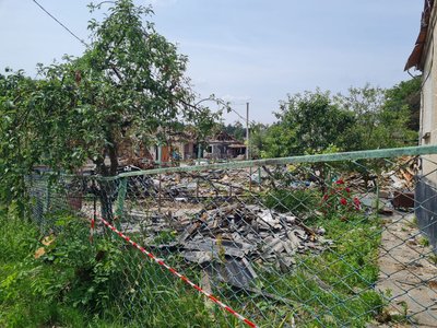 У Звягелі зруйновані ударом армії РФ п'ять будинків У Звягелі зруйновані ударом армії РФ п'ять будинків
