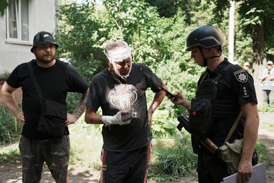 Поранений чоловік Харків Поранений чоловік Харків