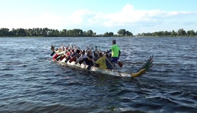 Черкаська команда з веслування на човнах готується до змагань Черкаська команда з веслування на човнах готується до змагань