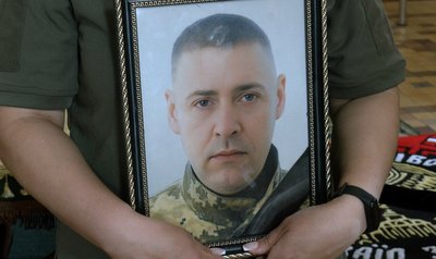 Прощання з Олександром Лижнюком у Луцьку Прощання з Олександром Лижнюком у Луцьку