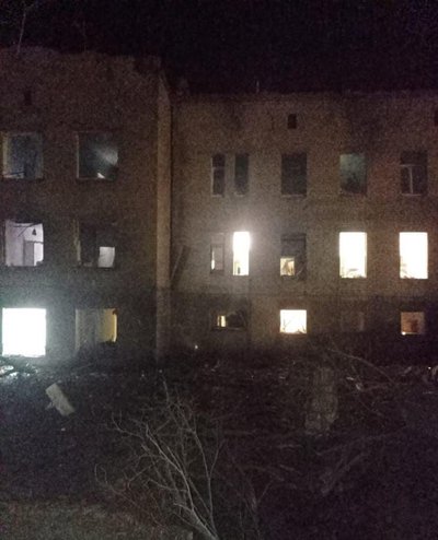 Наслідки обстрілів Донеччини 12 лютого. Фото: Telegram / Павло Кириленко Наслідки обстрілів Донеччини 12 лютого. Фото: Telegram / Павло Кириленко