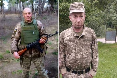 Загиблі військові Віталій Кошкодан та Петро Процюк Загиблі військові Віталій Кошкодан та Петро Процюк