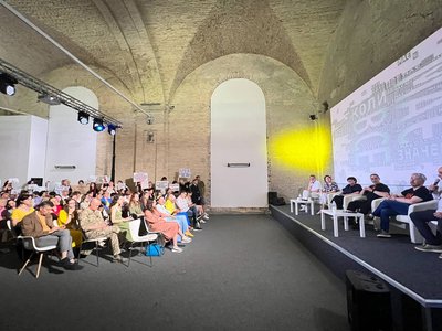 Міністр культури Олександр Ткаченко на "Книжковому Арсеналі"