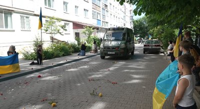 похорон богдана тремби, тернопіль