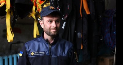 Віктор Бутенко, ДСНС, рятувальник, Каховська ГЕС Віктор Бутенко, ДСНС, рятувальник, Каховська ГЕС