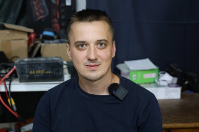 Херсонщина, дрони, майстерня, ЗСУ, 153 бригада, Володимир Шугаєв Херсонщина, дрони, майстерня, ЗСУ, 153 бригада, Володимир Шугаєв