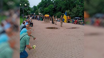 Прощання з Іваном Купрієнком у Чернігові 11 червня 2024 року Прощання з Іваном Купрієнком у Чернігові 11 червня 2024 року