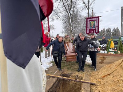 На Львівщині відбулося прощання з музикантом Лесиком Турком На Львівщині відбулося прощання з музикантом Лесиком Турком