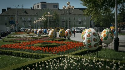 Розквітла алея сакур у Рівному. Фоторепортаж Розквітла алея сакур у Рівному. Фоторепортаж