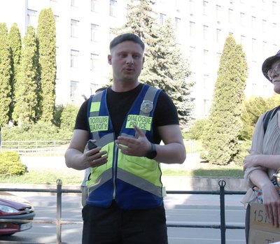 Володимир Кравчук, відділ превенції Нацполіції області Володимир Кравчук, відділ превенції Нацполіції області