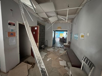 Армія РФ обстріляла пункт незламності в Костянтинівці на День Незалежності Армія РФ обстріляла пункт незламності в Костянтинівці на День Незалежності