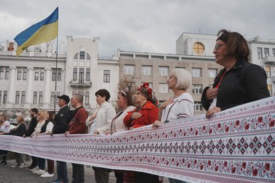 Велика вишиванка у Харкові Велика вишиванка у Харкові