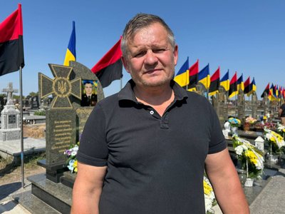 Олег Ставничий, ветеран, цвинтар, День міста в Чорткові Олег Ставничий, ветеран, цвинтар, День міста в Чорткові