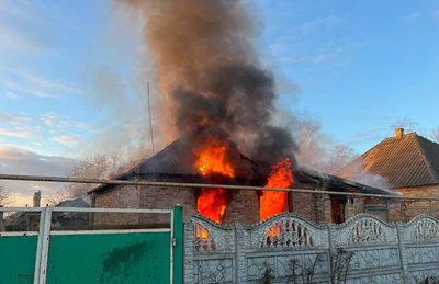 Наслідки обстрілів Донеччини 5 березня. Фото: сайт поліції Донеччини Наслідки обстрілів Донеччини 5 березня. Фото: сайт поліції Донеччини