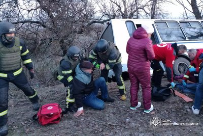 На Нікопольщині автобус із пасажирами врізався в дерево: поранено 14 людей На Нікопольщині автобус із пасажирами врізався в дерево: поранено 14 людей