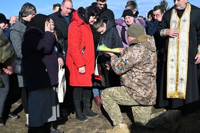 На Тернопільщині попрощалися з військовим Василем Герасимюком