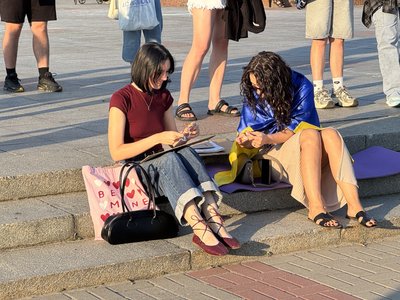 В Україні тривають протести проти відставки Федорова з посади очільника МОУ: День 11 В Україні тривають протести проти відставки Федорова з посади очільника МОУ: День 11