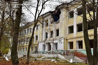 У Краматорську обстрілом пошкодили школу імені Героя України Степана Чубенка У Краматорську обстрілом пошкодили школу імені Героя України Степана Чубенка