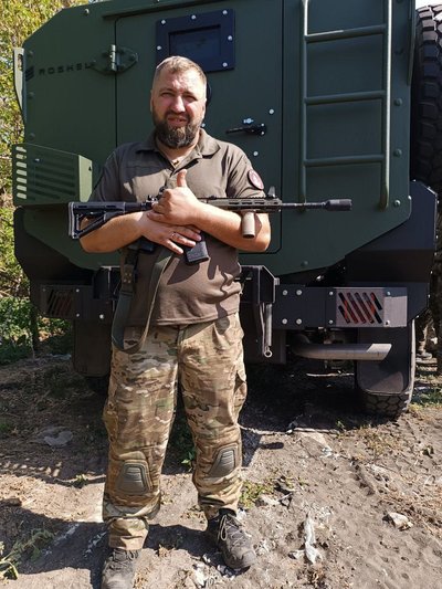 Сергій Семенченко, зброя, військовий
