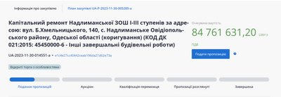 У селі на Одещині хочуть відремонтувати школу за 84 млн грн У селі на Одещині хочуть відремонтувати школу за 84 млн грн