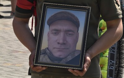 Прощання з Антоном Оконем у Луцьку Прощання з Антоном Оконем у Луцьку
