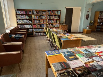 Херсонщина, деокупація, Ірина Загребельна, бібліотека Херсонщина, деокупація, Ірина Загребельна, бібліотека