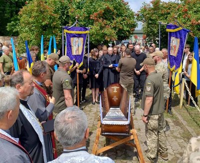 Похорон військового, Павло Бойко, попрощалися, війна, ЗСУ, Тернопільщина, липень 2025