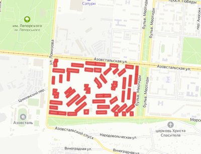 Окупанти планують знести будинки у Лівобережному районі Маріуполя. Фото: Маріупольська міська рада / Telegram Окупанти планують знести будинки у Лівобережному районі Маріуполя. Фото: Маріупольська міська рада / Telegram