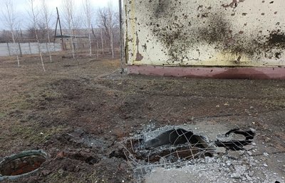 Наслідки обстрілів Донеччини 28 лютого. Фото: сайт поліції Донеччини Наслідки обстрілів Донеччини 28 лютого. Фото: сайт поліції Донеччини