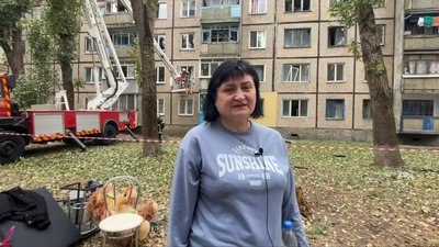 "Шахедна" атака по п’ятиповерхівці у Кривому Розі: що кажуть місцеві жителі